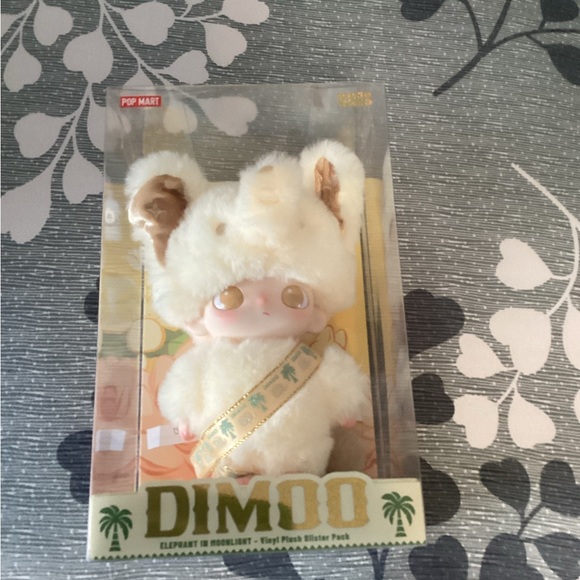 POP MART Other - POP MART DIMOO Elephant in Moonlight Vinyl Plush Blister Pack NIB